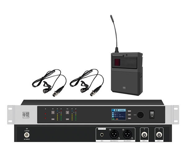 一拖二无线领夹话筒1